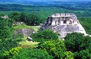 Maya temple at Xunantunich